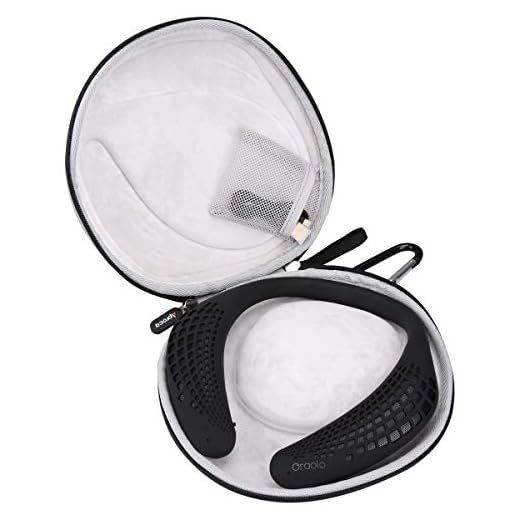 Aproca Hard Travel Storage Carrying Case for Oraolo M110 Neckband Bluetooth Speaker