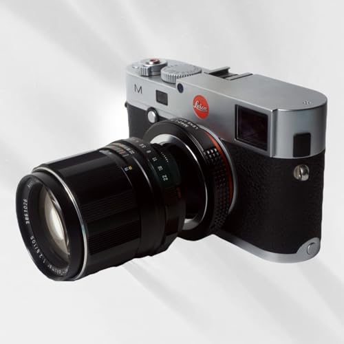 PHOLSY Lens Mount Adapter with 6-Bit Coding Compatible with M42 42mm Screw Lens to Leica M Mount Camera Body M42 to Leica M - Image 3