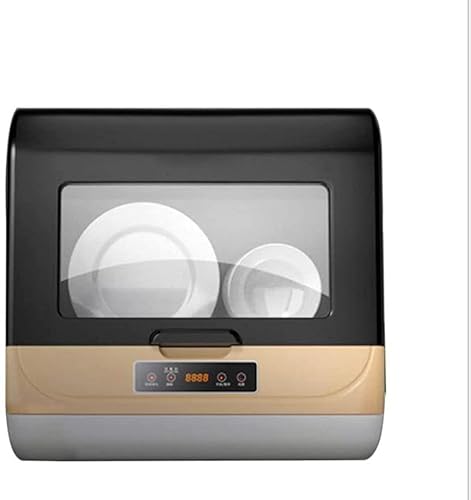 Dishwasher Compact Countertop Dishwasher Dual Intelligent Dishwasher Dryer for Apartment Office and Home Kitchen, Luxurious Touch Panel,Easy To Clean TDF