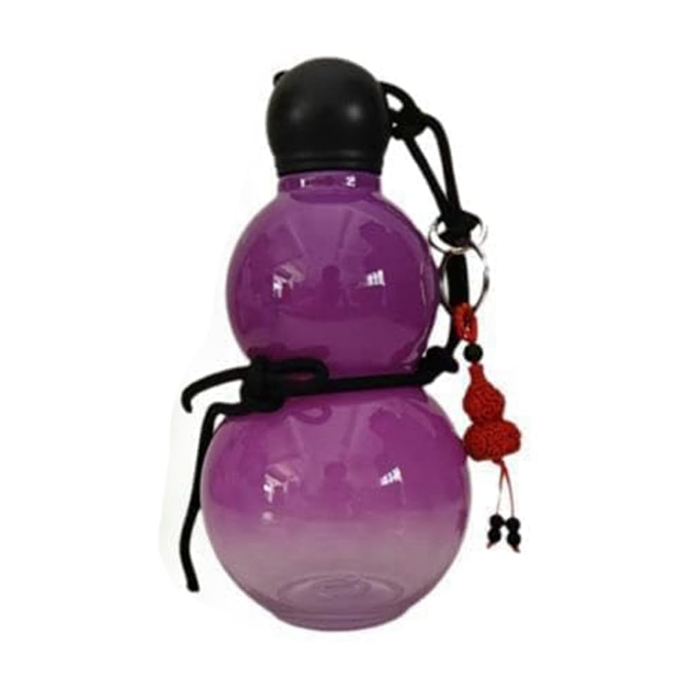 Osmond Chinese Retro-Inspired Gourd Water Bottle 800ML Gourd Water Bottle Gourd Sports Water Bottle Large Capacity Flask Jug Drinking Gourd for Black Myth Game Fan Gourd Travel Water Bottle for Gym Pu