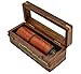 Handheld Brass Telescope Pullout with Wooden Gift Box - Pirate Navigation