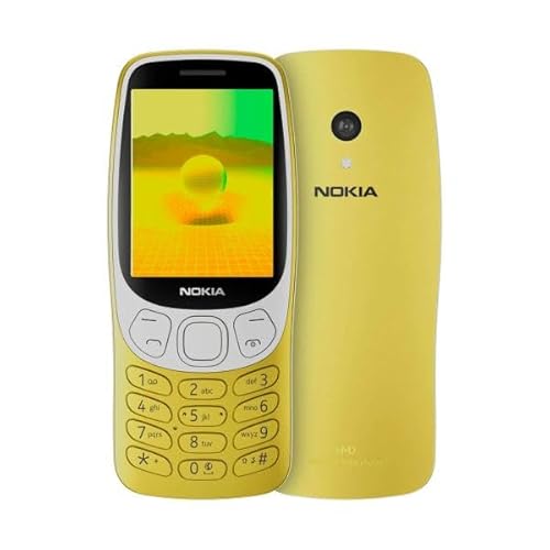 Nokia 3210 4G Amarillo (Oro Y2K) Doppia Sim