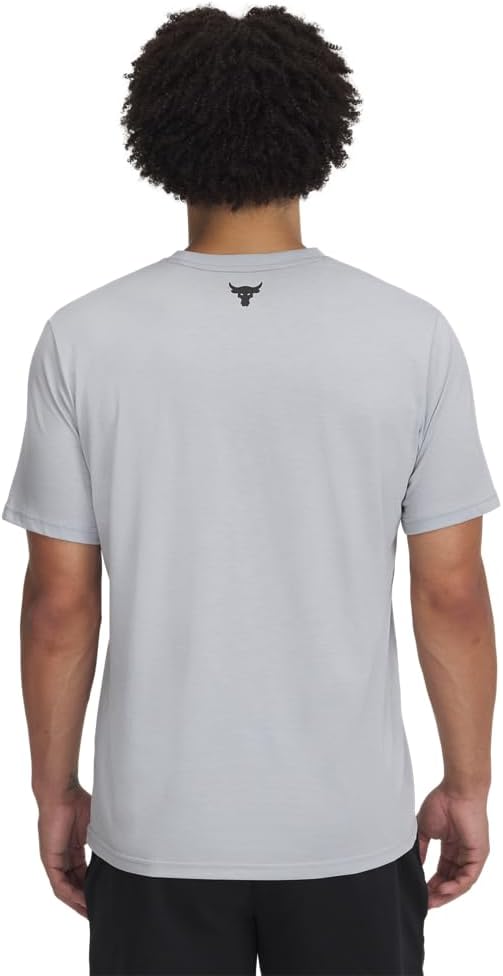 Under Armour Mens Project Rock Blood Sweat Respect Short Sleeve T Shirt - Image 2