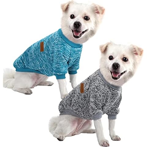 HuaLiSiJi Small Dog Hoodie Jumper Cover