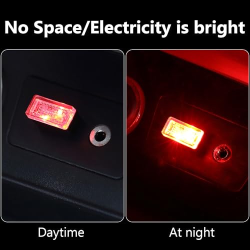 Kit 7 Piezas Luz LED Interior Auto USB Multicolor miniatura 4