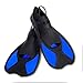 Produktbild hzqs Smart Kurze Klinge Schwimmen Flossen für Training Schnorcheln, Blau