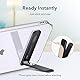 ESR Handy Ständer, Phone Fingerhalterung, Hoch und Querformat, Anpassbarer Winkel, Kompatibel mit iPhone 16/15/14/13/12 Serie, Samsung Galaxy S25/S24/S23/S22/S21/S20, Xiaomi, Schwarz