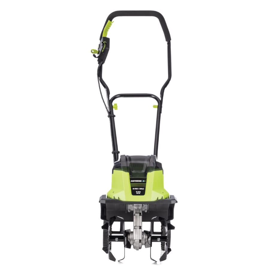 Image of Earthwise TC722011 11 inch 2x20V Cordless Electric Garden Tiller Cultivator