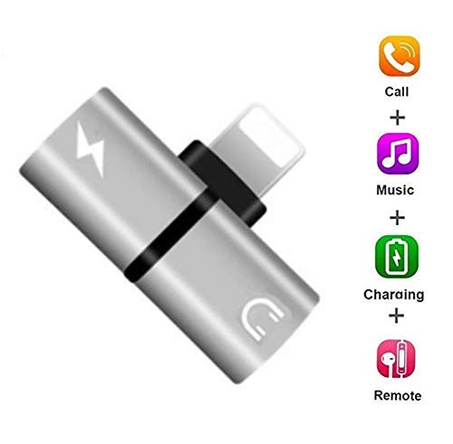 4 in 1 Adapter for Apple iPhone Dongle Xs/Xs Max/XR/8/8 Plus/7/7 Plus Headphone
