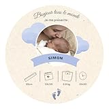 faire part naissance jean coutu UTILISATION POLYVALENTE: Parfaite comme faire-part original, décoration de chambre de bébé ou cadeau de naissance unique pour célébrer l'arrivée du nouveau-né de manière authentique et personnelle