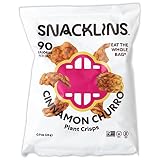 SNACKLINS Plant Based Crisps, Low Calorie Snacks, Vegan, Gluten-Free, Grain-Free, Healthy, Crunchy,