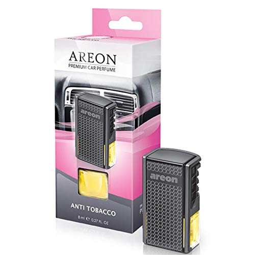 AREON ACP04 - Ambientador de coche de lujo y elegante de 7,7 ml, aroma anti tabaco Cover