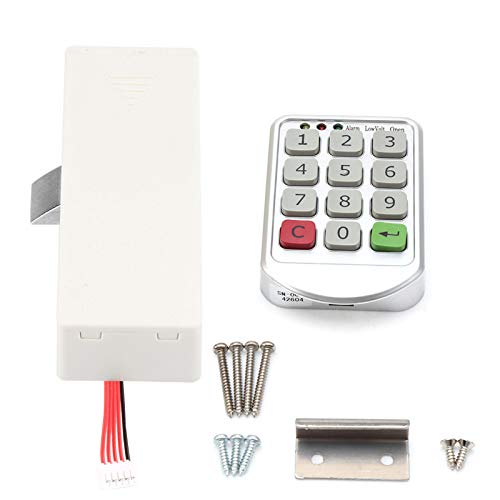 Plus de clés perdues avec cette serrure à code pour porte d'armoire électronique