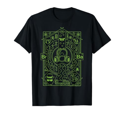 Breaking Bad 10th Anniversary I Am The Danger Collage Poster Short Sleeve T-Shirt