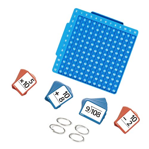 Mathematics Operations Learning Flashcards Math Teaching Aid for Preschooler Collaborative Game and Review Math Cards