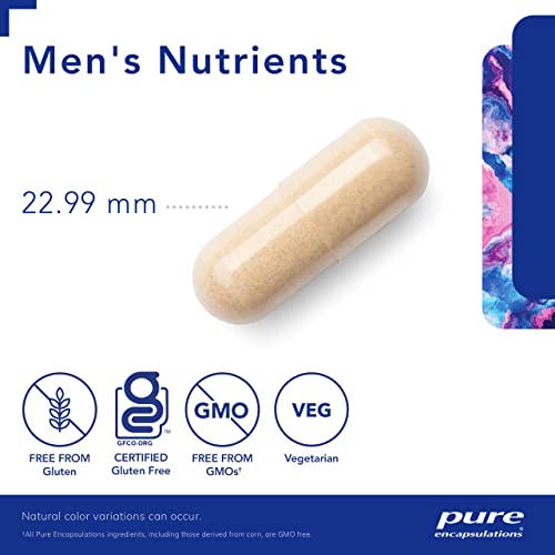 Pure Encapsulations Men's Nutrients - Multivitamin Mineral Supplement to Support Energy, Endurance & Stamina in Men Over 40* - With Vitamin D, Vitamin C & Trace Minerals - 180 Capsules - Image 4