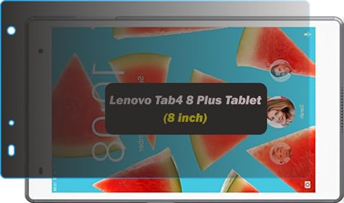 Image of Privacy Anti Peep Matte Screen Guard Compatible With Lenovo Tab4 8 Plus Tablet (8 Inch Tablet) Anti Spy Blue Light Block Screenguard Not a Tempered Glass Screen Protector
