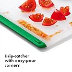 OXO Good Grips 3-Piece Plastic Everyday Cutting Board Set - Red, Green, Blue - Image 4