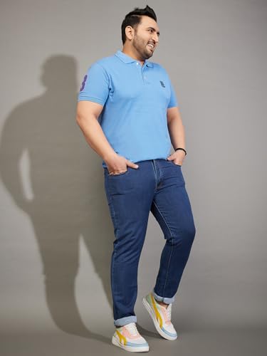 Image of Bigbanana Plus Size Men's Regular Fit Solid Jeans
