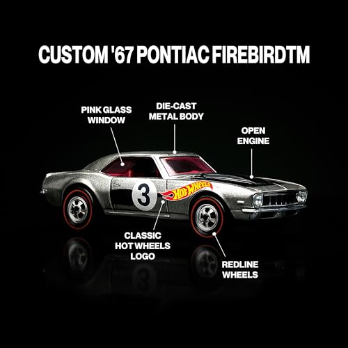 Image of Hot Wheels Collector Edition | Premium Die-Cast Metal Car for Kids & Collectors | Rare One-Time Release Model for Boys | No Restock Limited Edition (Custom 67 Pontiac Firebird (2023))