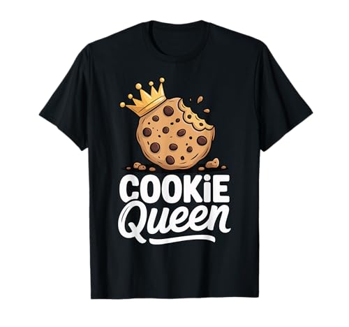 Cookie Queen Reine des Biscuits Pâtissière À Domicile T-Shirt