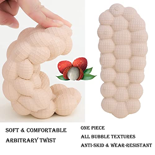 Bubble Slippers for Women Men, Funny Massage Golf Ball Slides, Cloud Cushion Thick Sole Spa, Non-slip Stress Relief Reflexology Sandals, Shower Bedroom3