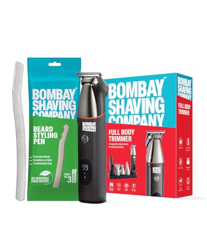 Image of Bombay Shaving Company Full Body Trimmer and Beard Pen Combo