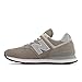 New Balance Women's 574 Core Sneaker, Grey/White, 5.5