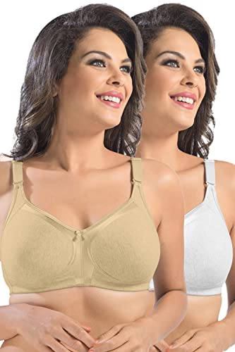 Image of SONARI Zoya Women's Non Padded Full Coverage Bra Pack of 2