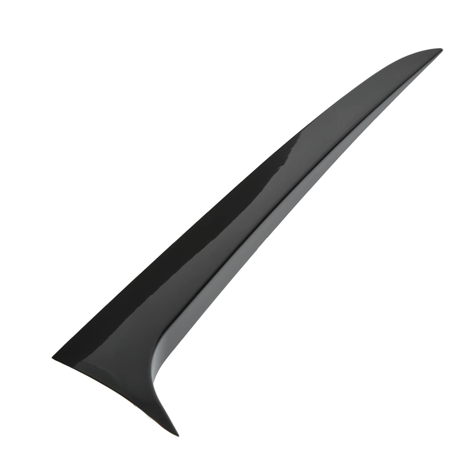 Spoiler Laterale del Lunotto Posteriore, Coppia di Copri Spoiler del Lunotto Posteriore in ABS Trim Ala Sinistra Destra Sostituzione Nero Lucido per X3 F25 2011-2017