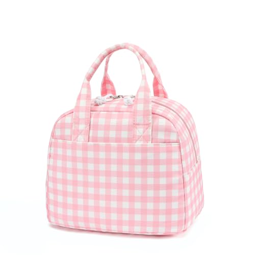 Image of LOVELYWIND Lunch Box for Women Cute Lunch Bags for Women Lunch Tote Bags Reusable Insulated Lunch Box Large Capacity Reusable Insulated Cooler for Work or Travel Gifts or Beach
