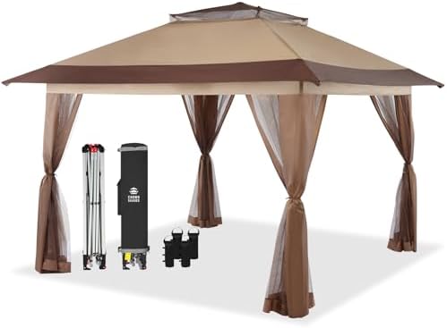 Stilvolle Pavillon 4x4 Wasserdicht Stabil Winterfest Bilder