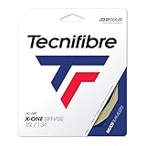Tecnifibre Unisex – Erwachsene X-ONE BIPHASE 1.34 Tennissaiten, Natur, Einheitsgröße
