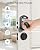 TEEHO TE003 Keyless Entry Keypad Door Lock with Handle, Electronic Digital Smart Locks for Front Door, Smart Door Knob with Code for Bedroom with Interior Locks, Auto Lock, Passage Mode, Matte Black