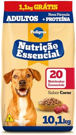 Ração Pedigree Nutrição Essencial Carne Para Cães Adultos