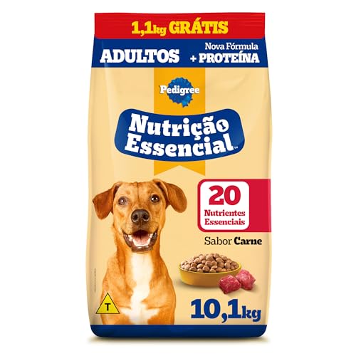 Ração Pedigree Nutrição Essencial Carne Para Cães Adultos