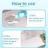 Multi-purpose Rinse-Free Cleaning Cream, Heavy-Duty Kitchen Degreaser Foam Cleaner, All-Purpose Household Cleaners for Kitchen, Bathroom, Furniture, Stainless Steel (Blue)