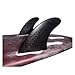 BODORME Hochleistung Black Surfboard Finnen Finne 2er Set Performance Glass (PG) Finne en las günstig Kaufen-BODORME Hochleistung Black Surfboard Finnen Finne 2er Set Performance Glass (PG) Finne