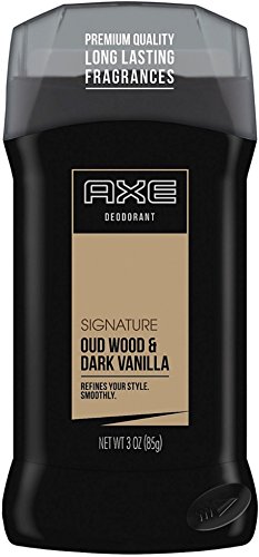 Axe Deodorant Stick, Signature Oud Wood & Dark Vanilla 3 oz (Pack of 2)