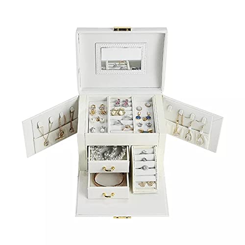 SSDDFF Jewelry Organizer Box Jewelry Travel Organizer Jewlery Box Small Jewelry Box Travel Jewelry Organizer Jewelry Case Travel Jewelry Box Jewlery Organizer Jewelry Boxes Jewelry Organizer Mens Jewelry Girls Jewelry Box Jewelry Organizer Box Jewelr