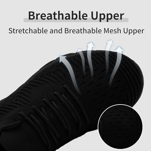 Image of Running Shoes for Men Non Slip Tennis Gym Sneakers Lightweight Breathable Mesh Athletic Shoe Comfortable Casual Workout Walking Shoe for Outdoor Travel Work and Daily Use
