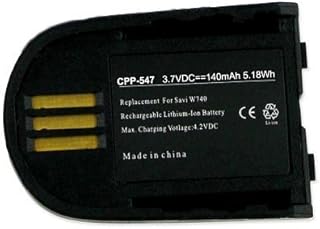 1 X Plantronics 82742-01 Cordless Phone Battery CPP-547 3.7V Li-Pol 140mAh - Replacement For Plantronics 82742-01 Cordless Phone Battery