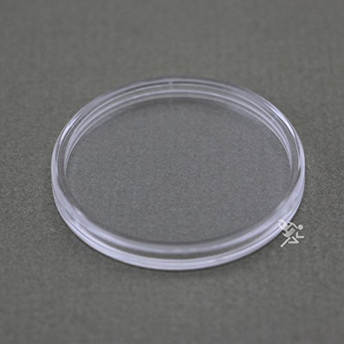 Capsulas para Monedas 39mm 250 piezas acrílico transparente miniatura 3