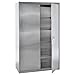 Sandusky Lee SA4D362478-XX 304 Stainless Steel Storage Cabinet with Paddle Lock, 78" Height x 36" Width x 24" Depth