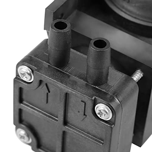 FTVOGUE Oilless Bomba de vacío DC12V 42W Mini pistón de pistón Bomba de presión de flujo 40L / min