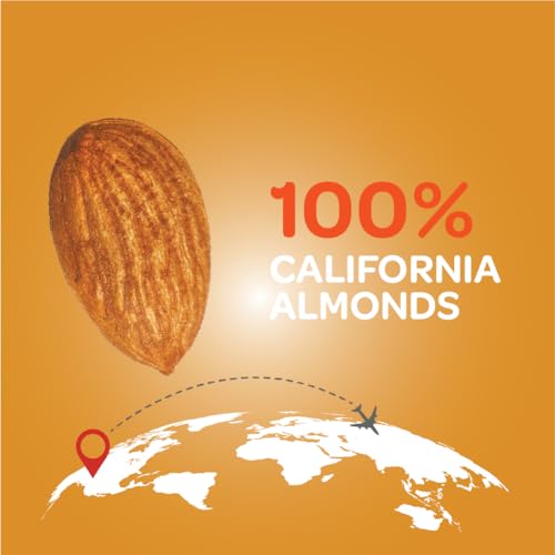 Image of Bazana Premium Californian Almonds /Badam, 500g | Rich in Protein, Fiber & Vitamin E | Healthy Nuts & Dry Fruits Snack for Daily Nutrition