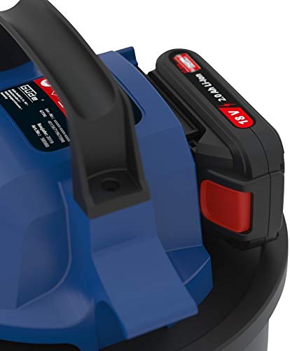 Güde AS 18-201-05 Aspirador de Cenizas inalámbrico, Negro/Azul - imagen 4