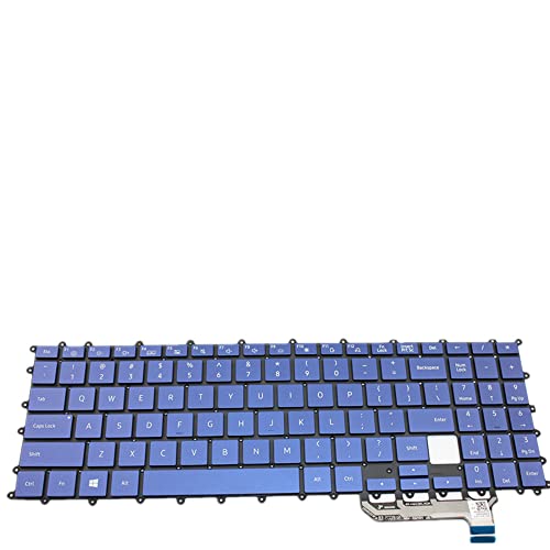 Clavier pour Samsung Galaxy Book Pro 360 NP950QCG pièce BA59-04428A bleu rechange US