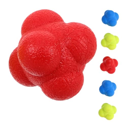 VICASKY Fitness Reaction Balls 6 Hexagon Training Balls for Hand-Eye Coordination Hockey Training Equipment