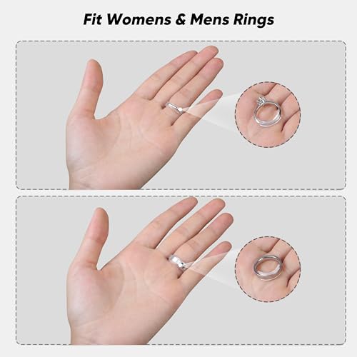 ring size adjuster for loose rings for any rings ring size reducer spacer ring guard